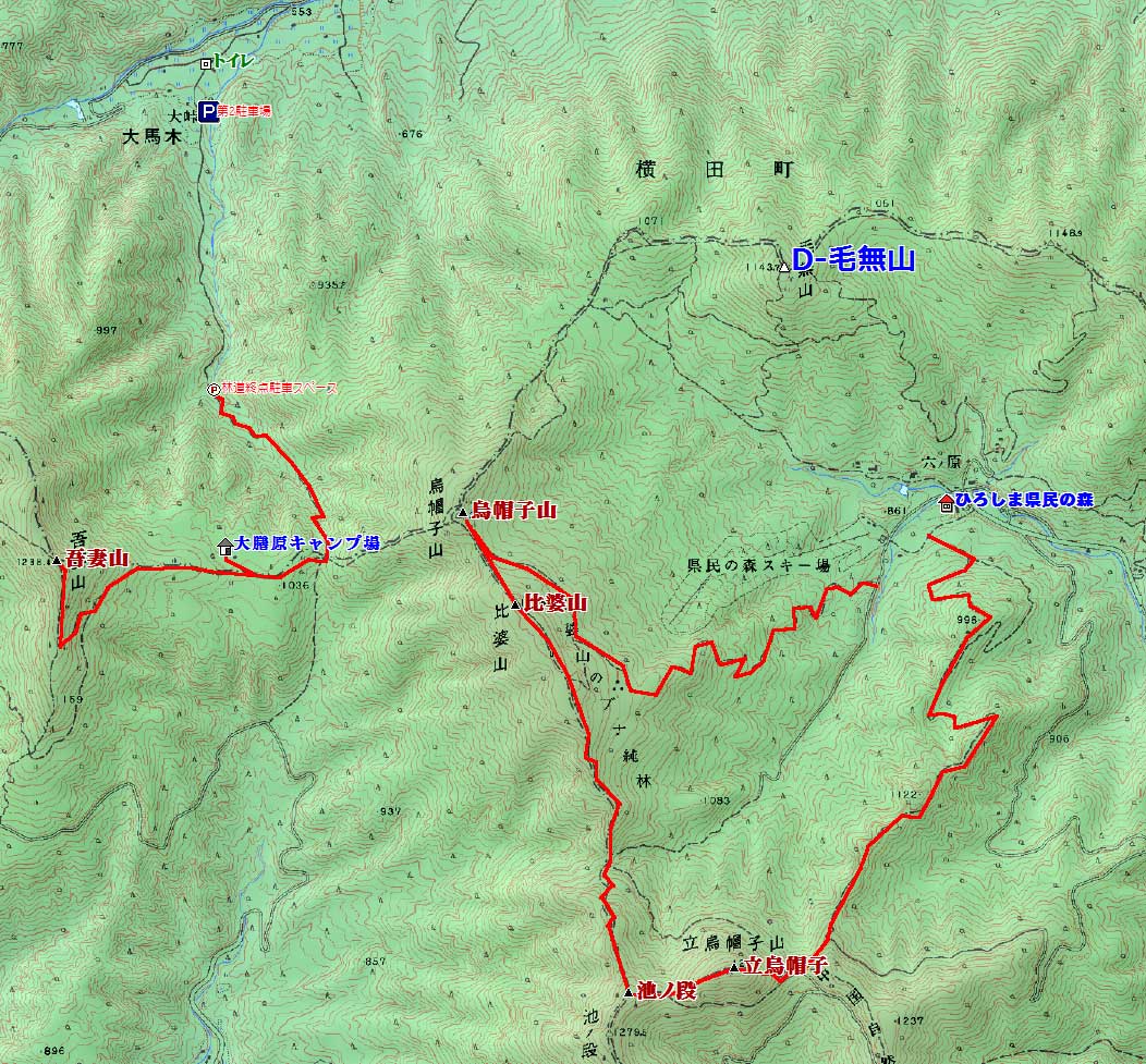 吾妻山大膳原キャンプ場