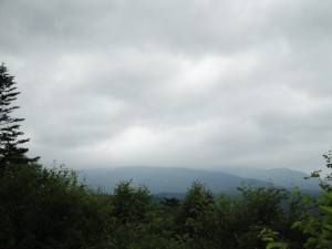 トムラウシはガスの中