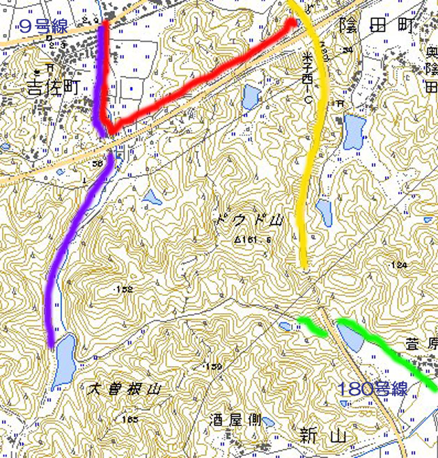 ドウド山周辺ー