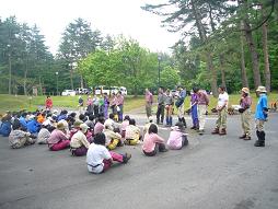 一日目の山は終わったが