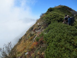 小蓮華山へ2 12:00